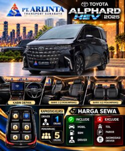 sewa alphard HEV Surabaya