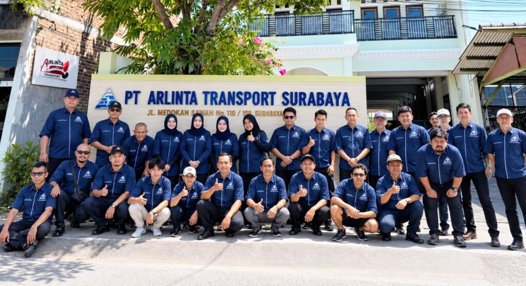 Tim Driver & Stadd Arlita Transport Surabaya